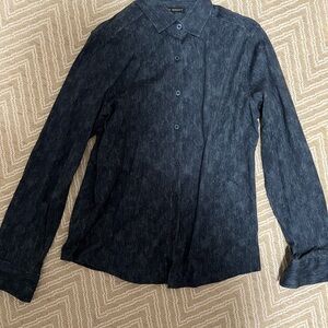 Robert Barakett Dark Blue Jean Jacket